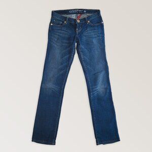 GUESS Denim Classic Low Rise Jeans, Y2K Curvy Jeans, Size 26